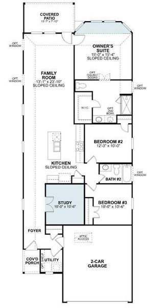 2D floor plan layout of this home in Moran Ranch, Willis, TX (Image 2). 2D floor plan layout of this home in Moran Ranch, Willis, TX (Image 2).