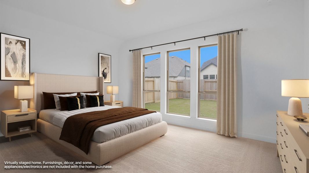 Furnished interior view inside a new home in Riceland, Mont Belvieu (Image 7).