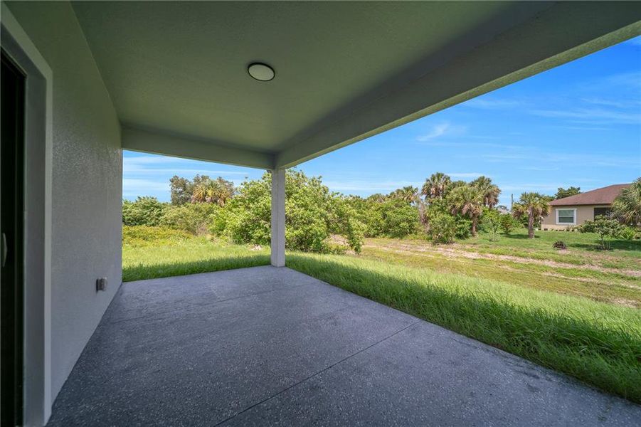 Exterior details and patio area of a home in , North Port (Image 23).