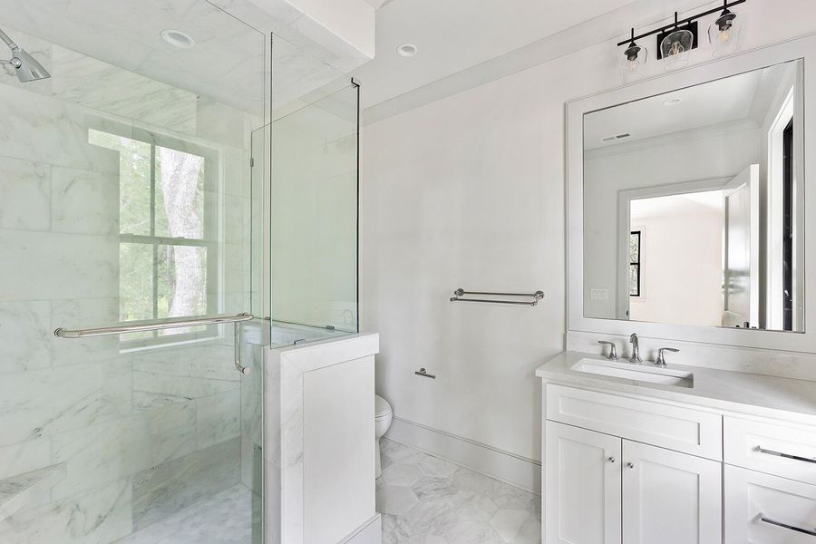 Furnished interior view inside a new home in , Johns Island (Image 9).