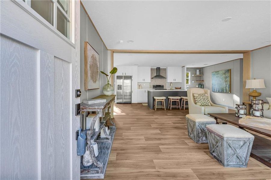 Furnished interior view inside a new home in , Ball Ground (Image 5).