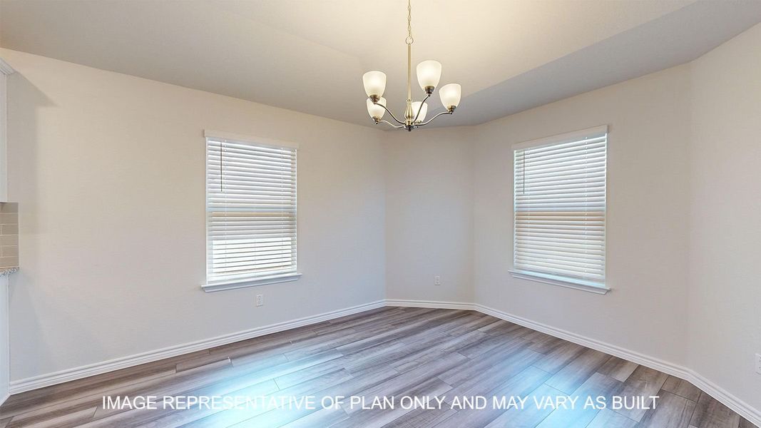 Spacious, unfurnished interior of a new home in Three Creeks - Colt Creek, Belton (Image 18).