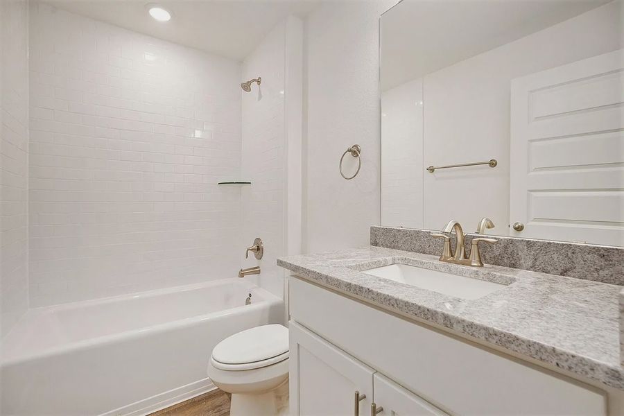Furnished interior view inside a new home in Kiber Reserve, Angleton (Image 8).
