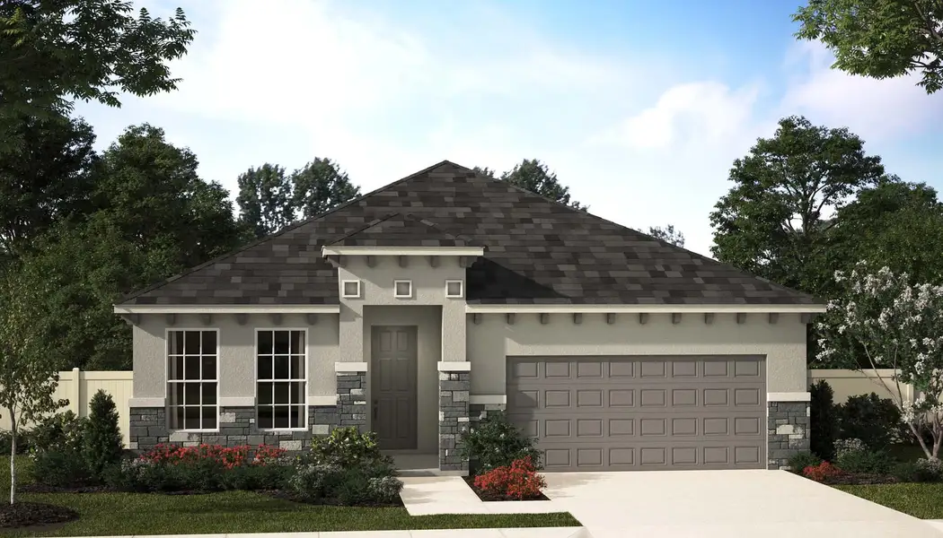 Mediterranean Elevation for Hannah in St Johns Preserve at Palm Bay, Florida by Landsea Homes