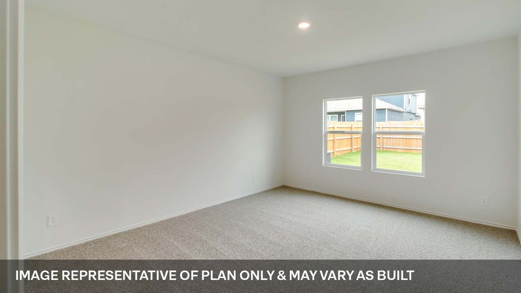 Spacious, unfurnished interior of a new home in Wayside, Uhland (Image 9).