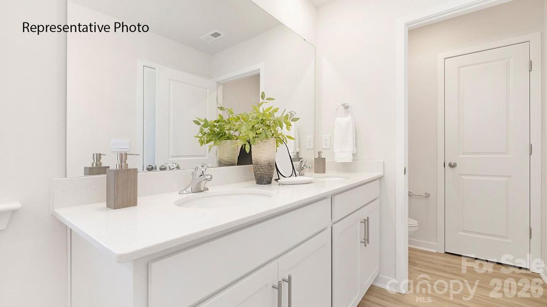 Furnished interior view inside a new home in Woodhaven at Chester, Chester (Image 6).