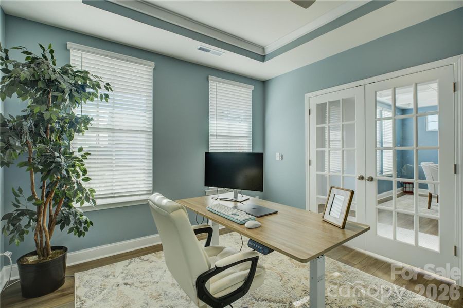Furnished interior view inside a new home in Lakeside Glen, York (Image 39).