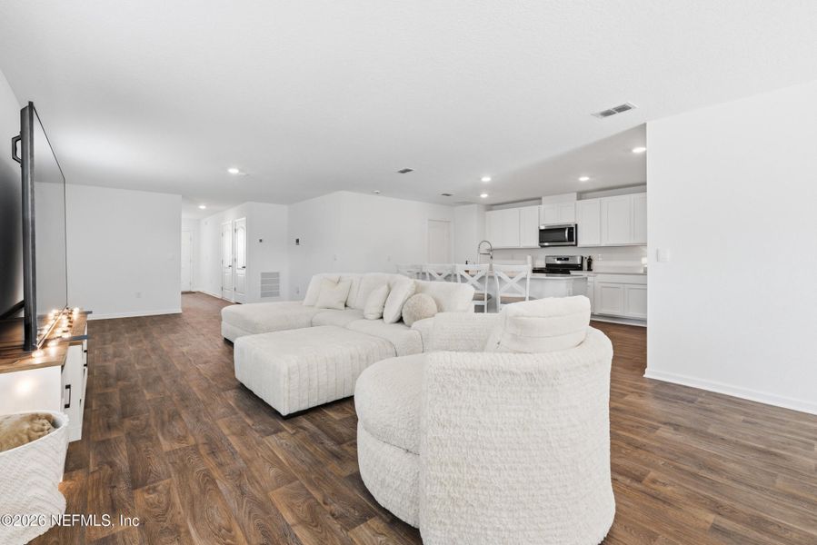 Furnished interior view inside a new home in , St. Augustine (Image 14).