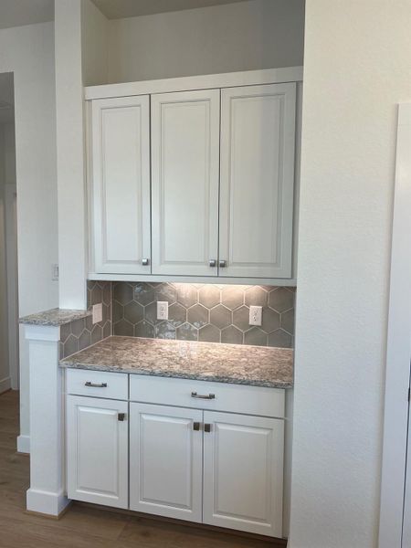 Furnished interior view inside a new home in Wood Leaf Reserve, Tomball (Image 7).