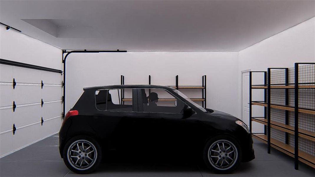 Furnished interior view inside a new home in , Citrus Springs (Image 9).