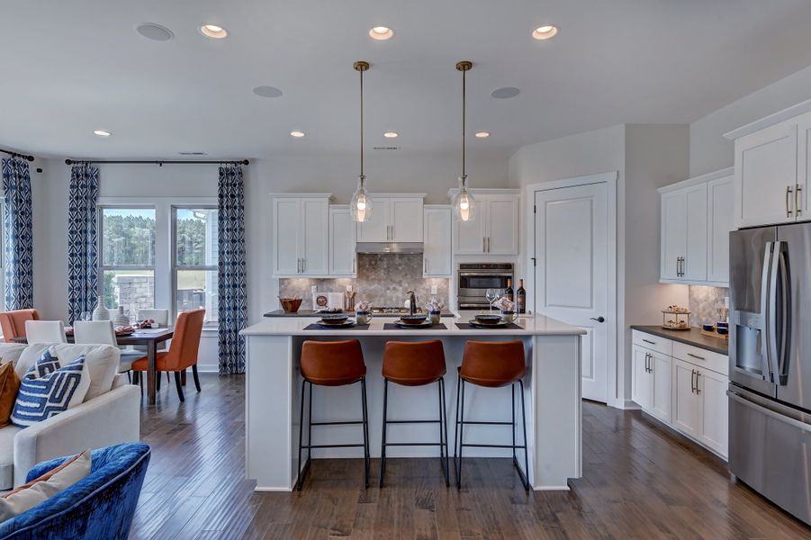 Representative furnished interior of a home built from the Laney by Taylor Morrison in River Falls, Tega Cay (Image 10).