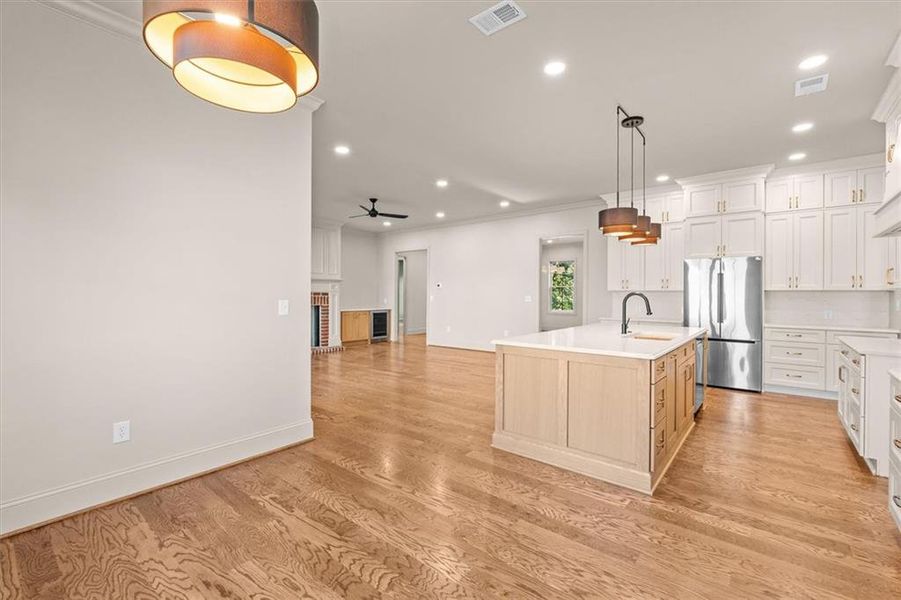 Furnished interior view inside a new home in , Carrollton (Image 6).
