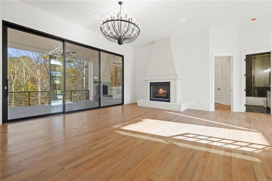 Spacious, unfurnished interior of a new home in , Milton (Image 99).