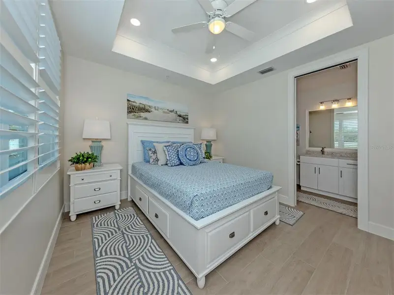 Furnished interior view inside a new home in , Venice (Image 16).