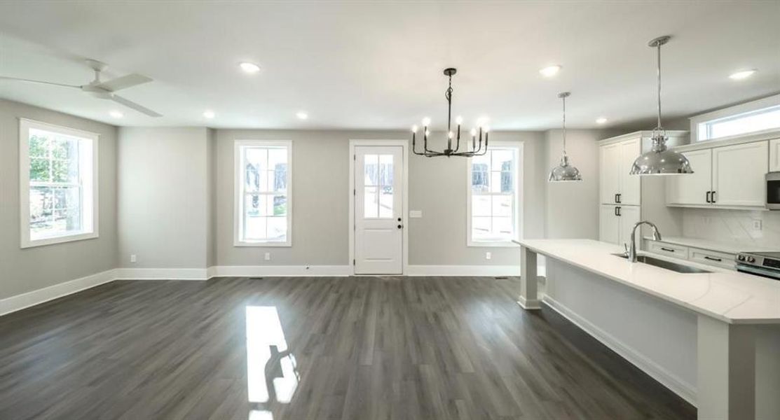 Spacious, unfurnished interior of a new home in , Bowdon (Image 24).