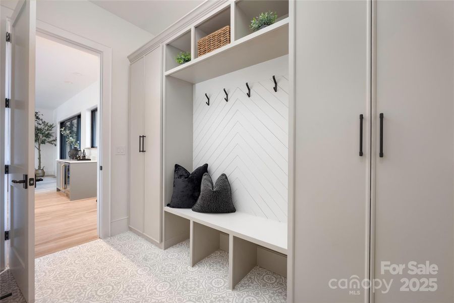 Furnished interior view inside a new home in , Charlotte (Image 18).