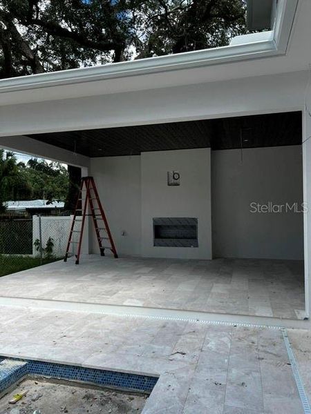 In-progress construction of a new home in , Tampa, FL (Image 6).