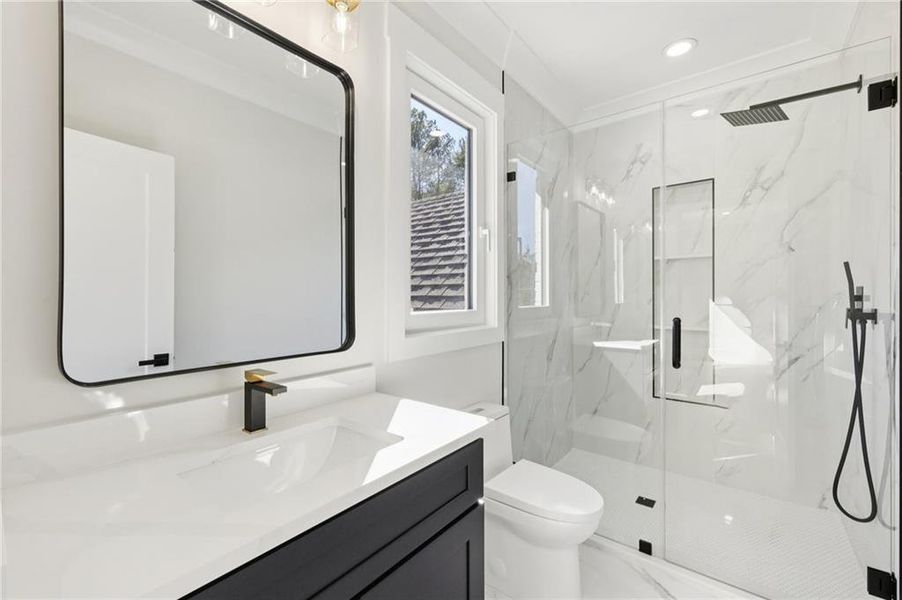 Furnished interior view inside a new home in , Dacula (Image 31).