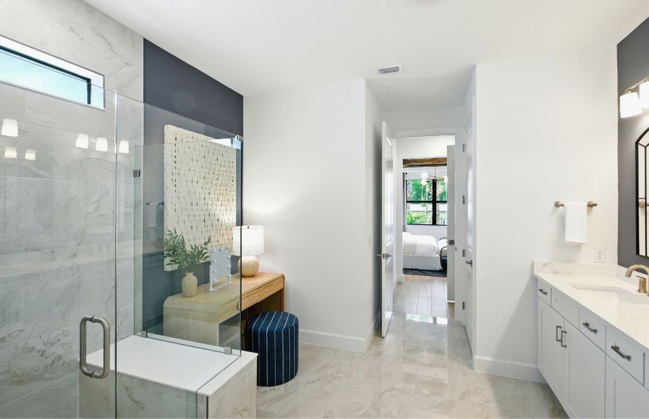 Furnished interior view inside a new home in Hendrix Reserve, Lake Worth (Image 3).