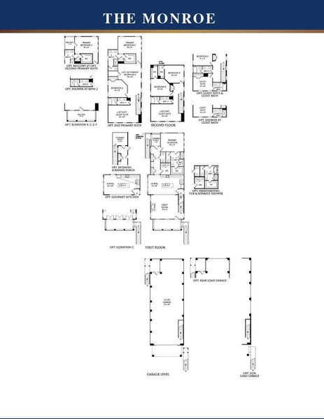 2D floor plan layout of this home in Miller's Crossing, Johns Island, SC (Image 3). 2D floor plan layout of this home in Miller's Crossing, Johns Island, SC (Image 3).
