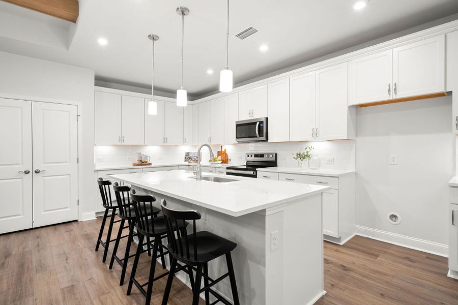 Representative furnished interior of a home built from the Caledonia by Del Webb in Sun City Hilton Head, Bluffton (Image 31). Representative furnished interior of a home built from the Caledonia by Del Webb in Sun City Hilton Head, Bluffton (Image 31).