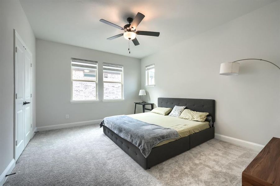 Furnished interior view inside a new home in Cross Creek Meadows, Celina (Image 37).