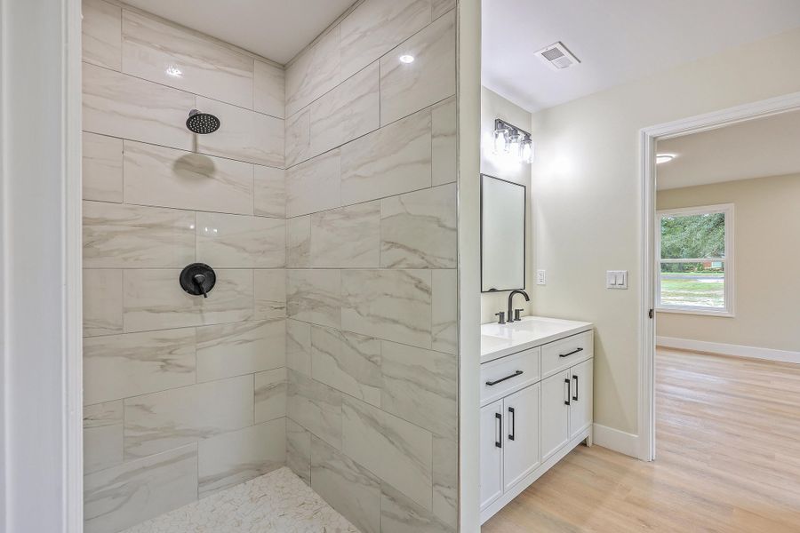 Furnished interior view inside a new home in , Pineville (Image 11). Furnished interior view inside a new home in , Pineville (Image 11).