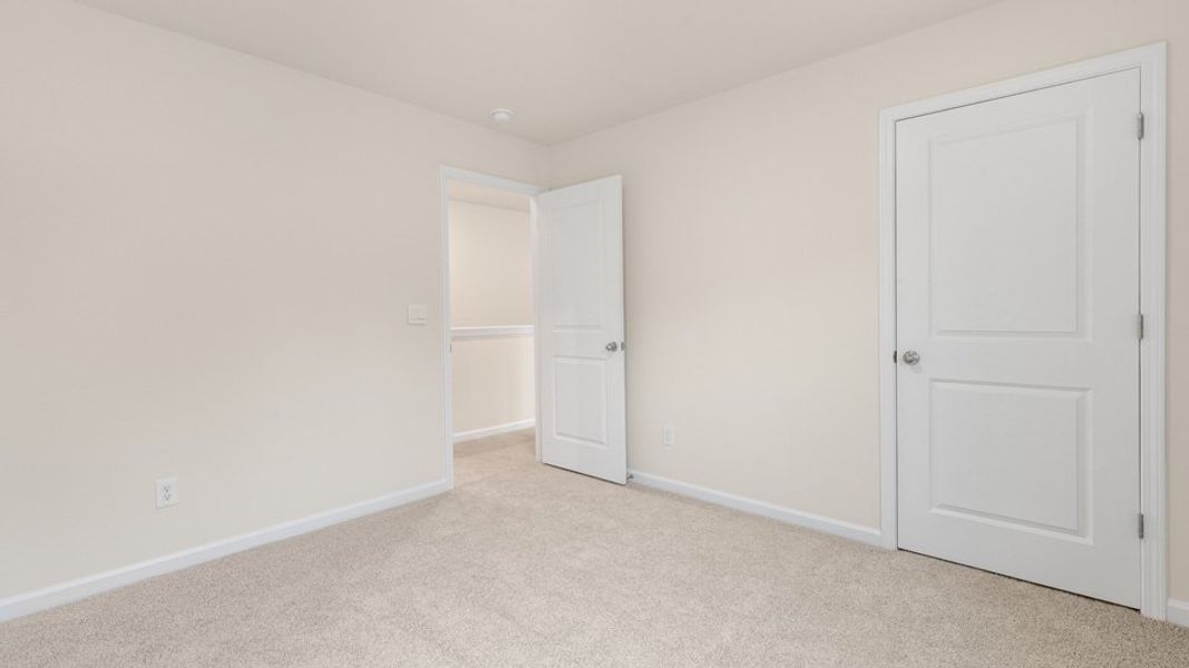 Spacious, unfurnished interior of a new home in Lawson Glen, Clayton (Image 25). Spacious, unfurnished interior of a new home in Lawson Glen, Clayton (Image 25).