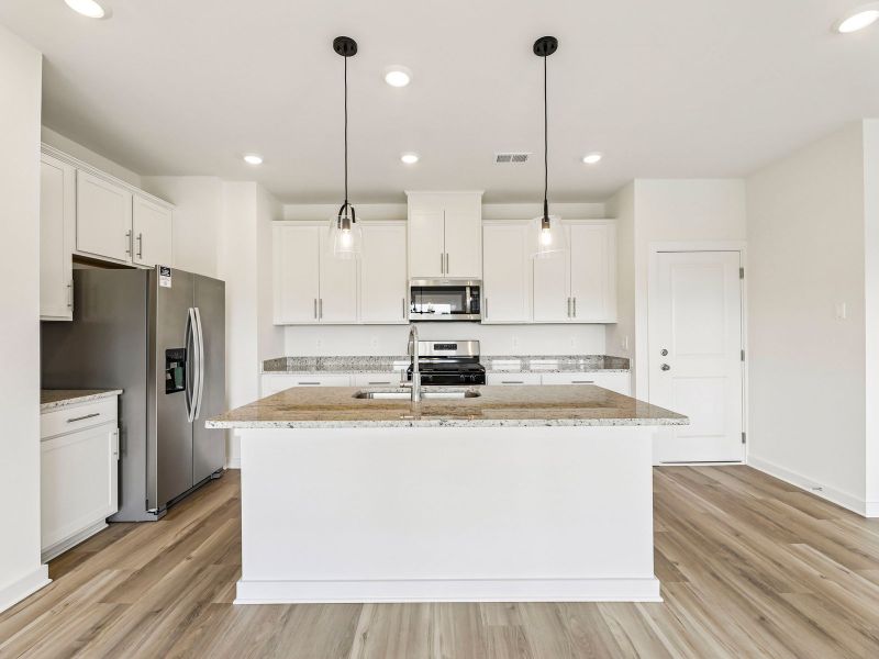 Furnished interior view inside a new home in Bear Springs, Columbia (Image 4).