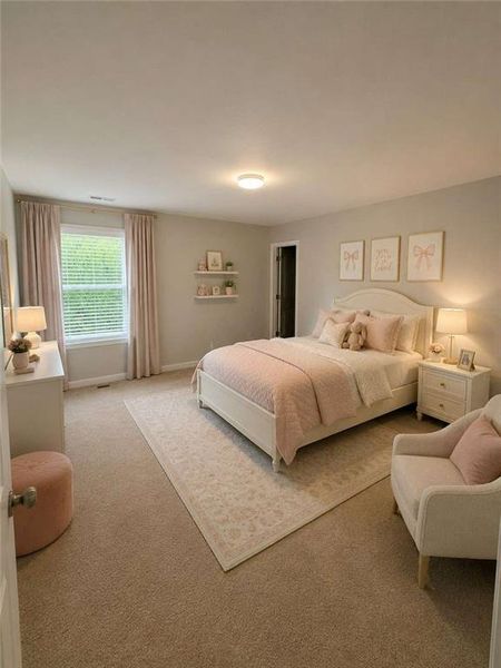 Furnished interior view inside a new home in , Dallas (Image 3).