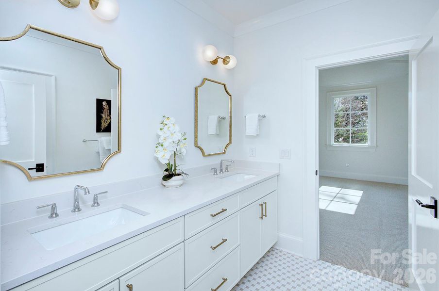 Jack and Jill bathroom