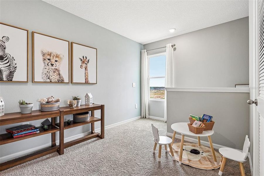 Furnished interior view inside a new home in , Haines City (Image 27).