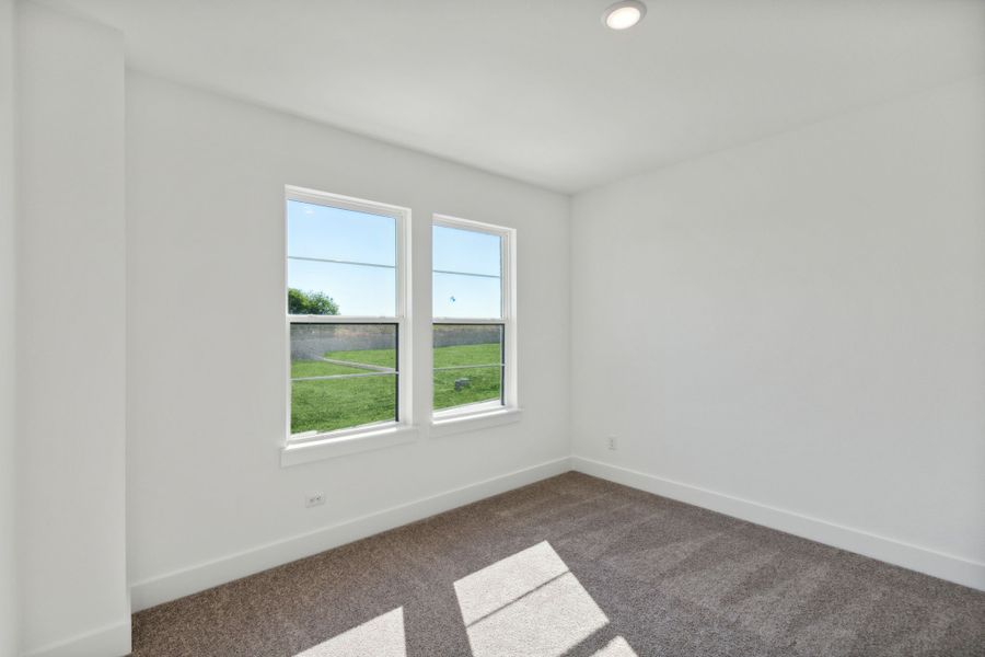 Representative unfurnished interior of a home built from the Montgomery IV by Southgate Homes in Windsong Ranch 71' Series, Prosper (Image 39).
