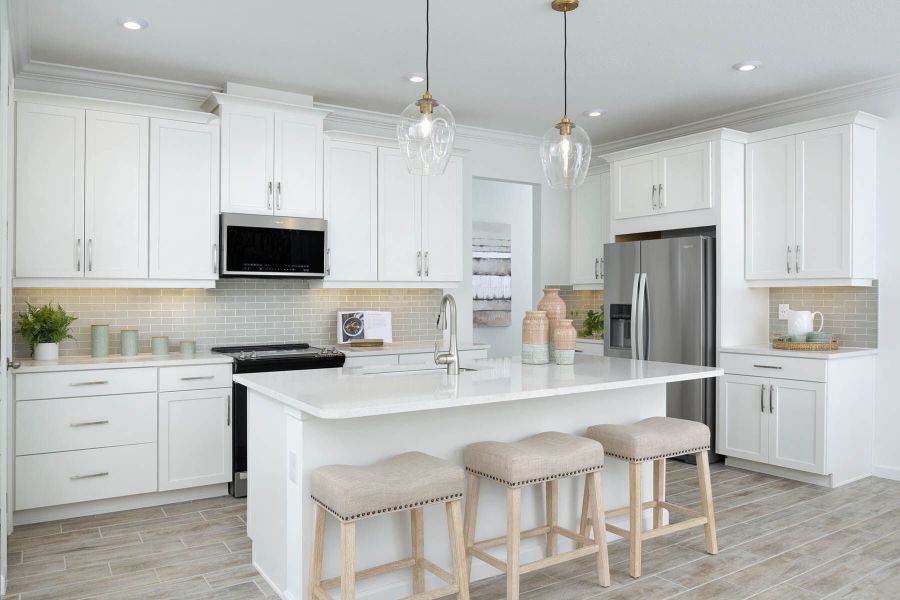 Representative furnished interior of a home built from the Anclote by Mattamy Homes in Wellen Park, Venice (Image 5).