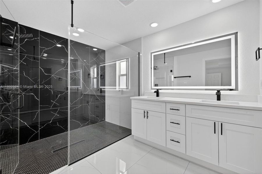 Furnished interior view inside a new home in , Lehigh Acres (Image 9). Furnished interior view inside a new home in , Lehigh Acres (Image 9).