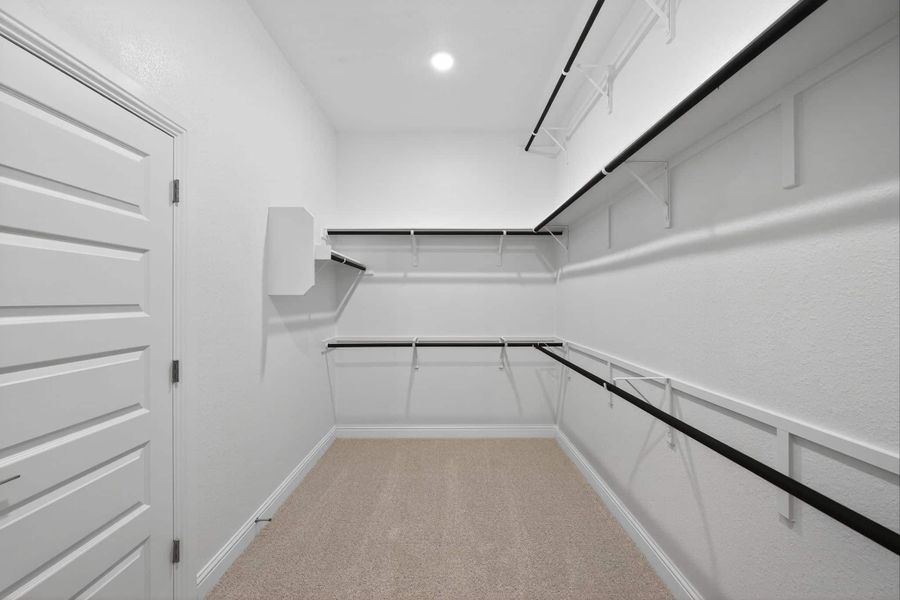 Spacious, unfurnished interior of a new home in Whisper Valley, Manor (Image 24).
