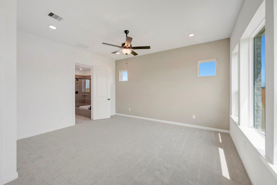 Spacious, unfurnished interior of a new home in The Grand Prairie - Retreat Collection, Hockley (Image 21). Spacious, unfurnished interior of a new home in The Grand Prairie - Retreat Collection, Hockley (Image 21).