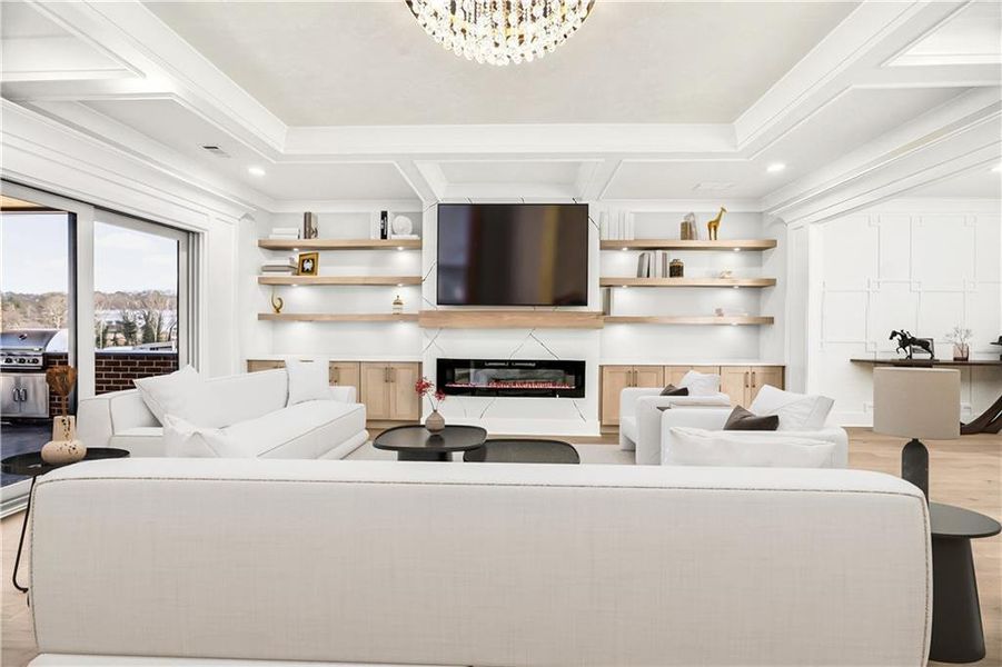 Furnished interior view inside a new home in , Buford (Image 11). Furnished interior view inside a new home in , Buford (Image 11).
