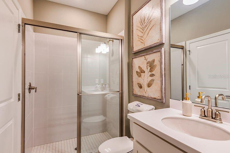 Furnished interior view inside a new home in Harvest at Ovation, Winter Garden (Image 15).