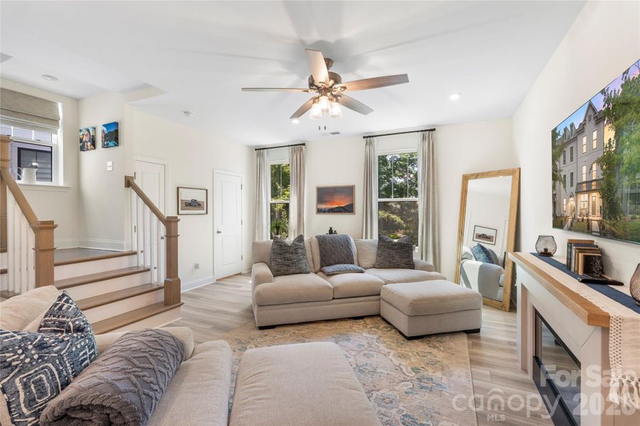 Furnished interior view inside a new home in , Fort Mill (Image 30).