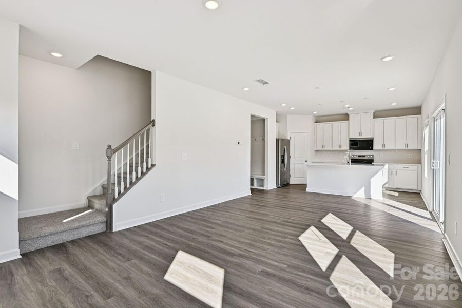 Spacious, unfurnished interior of a new home in Harper Landing, Stanley (Image 22).