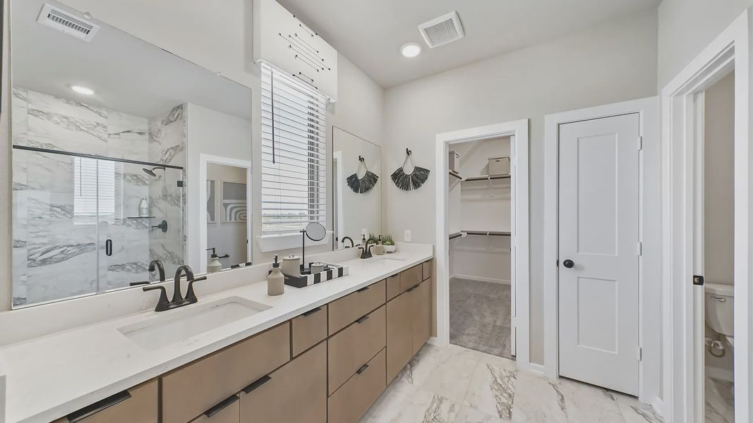 Representative furnished interior of a home built from the Riverdale by Chesmar Homes in Elyson Courtyard Collection, Katy (Image 21). Representative furnished interior of a home built from the Riverdale by Chesmar Homes in Elyson Courtyard Collection, Katy (Image 21).