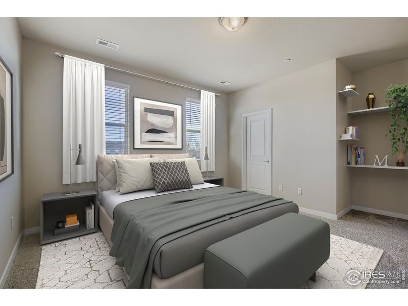 Furnished interior view inside a new home in Waterfield, Fort Collins (Image 11).
