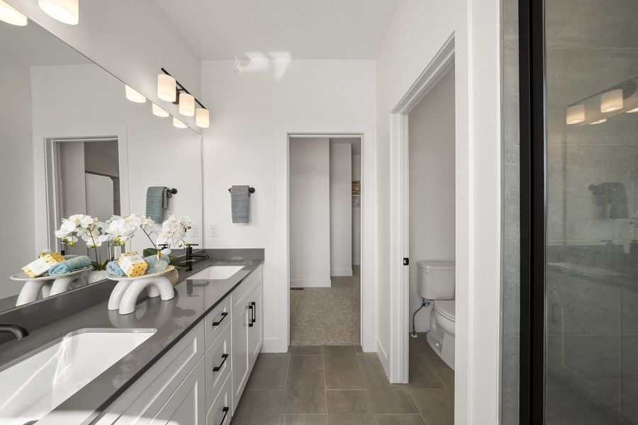 Representative furnished interior of a home built from the 4 by Trumark Homes in Trumark Homes at Tanterra, Parker (Image 24).
