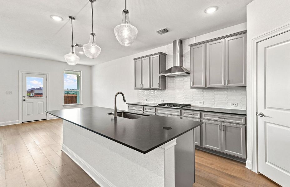 Furnished interior view inside a new home in Saddleback at Santa Rita Ranch, Liberty Hill (Image 10).