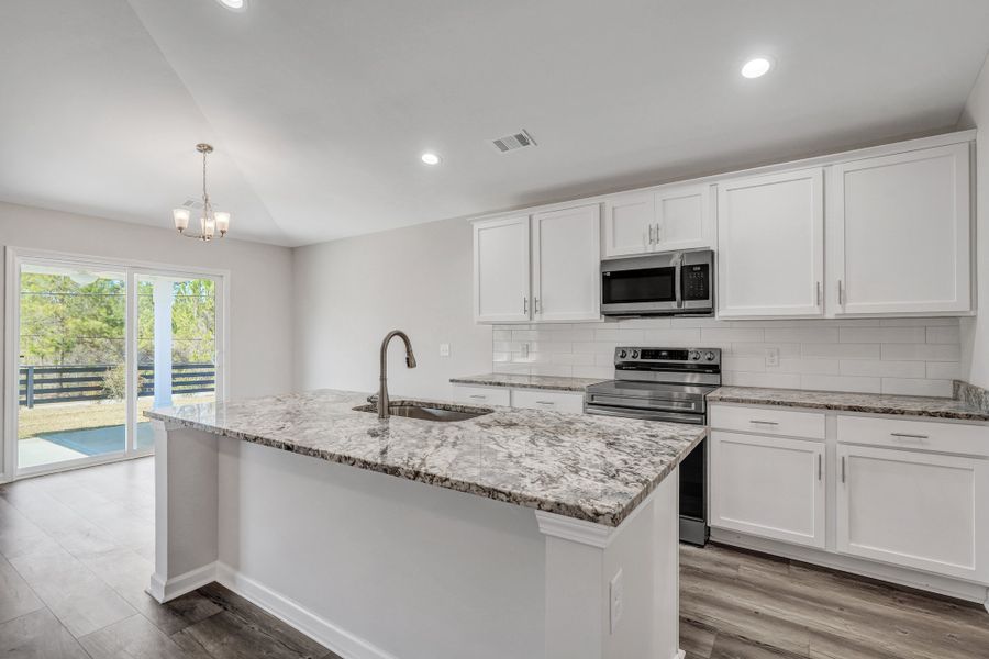 Furnished interior view inside a new home in Heritage at New Riverside, Bluffton (Image 3).