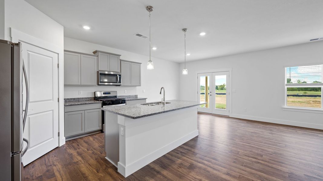 Furnished interior view inside a new home in Harbor Crest, Ooltewah (Image 4).