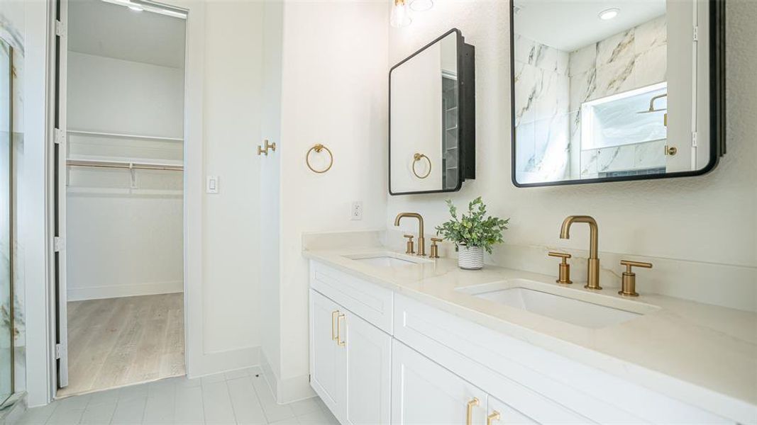 Furnished interior view inside a new home in , Granbury (Image 26).