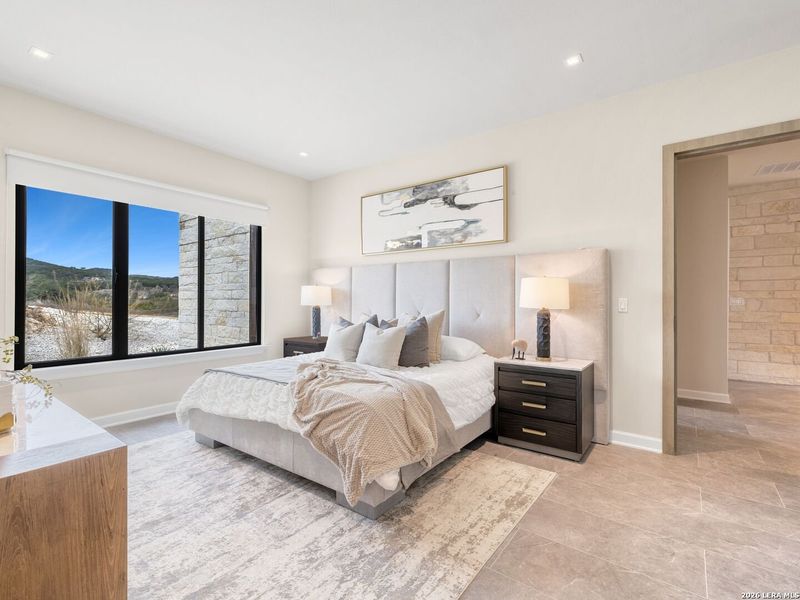 Furnished interior view inside a new home in , San Antonio (Image 34).