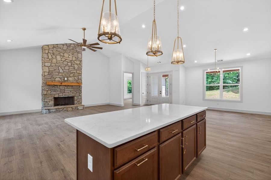 Furnished interior view inside a new home in , Carrollton (Image 6).